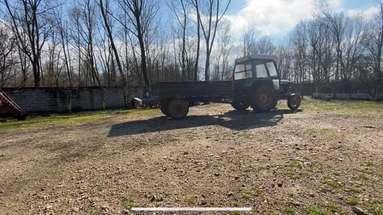 Rakovica 65 i tehnostroj prikolica Proba vazdusnih kocnica