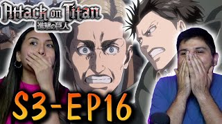 PERFECT GAME !!  |  ATTACK ON TITAN [進撃の巨人] -  S3 EP16 (53) REACTION