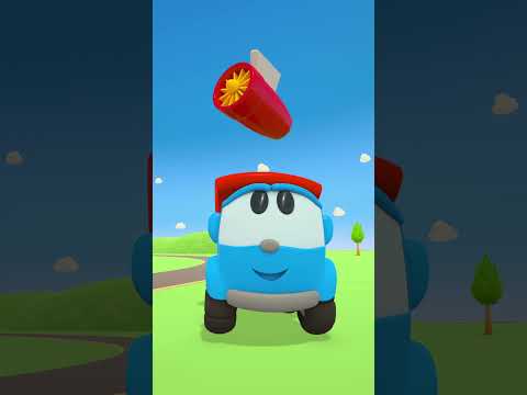 🏎️ Какая МАШИНА прыгает дальше всех?🏁 ГРУЗОВИЧОК ЛЕВА мультик #shorts #мультик #грузовичоклева #лёва