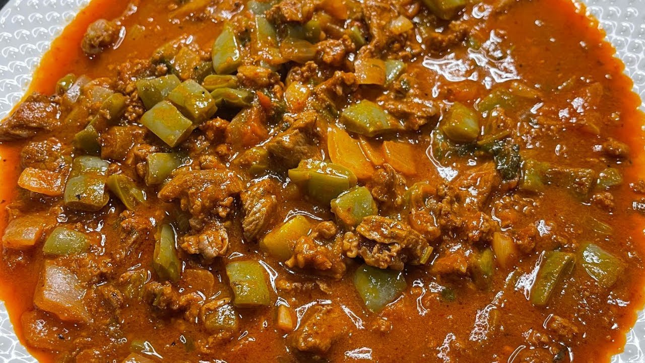 Auténtico Guisado De Res Con Nopales Deliciósa  Receta Mexicana La Cocina De Sol.