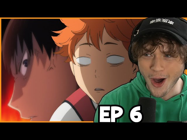 Haikyuu Brasil - Haha! Kageyama cortando a bola como se