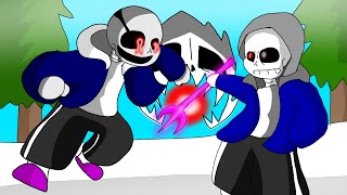 VHS Sans vs Dust Sans (animation) animation canceled