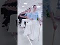 Chinese women with pretty bodies are gathered! Get up from your seat and lose belly fat! #Shorts