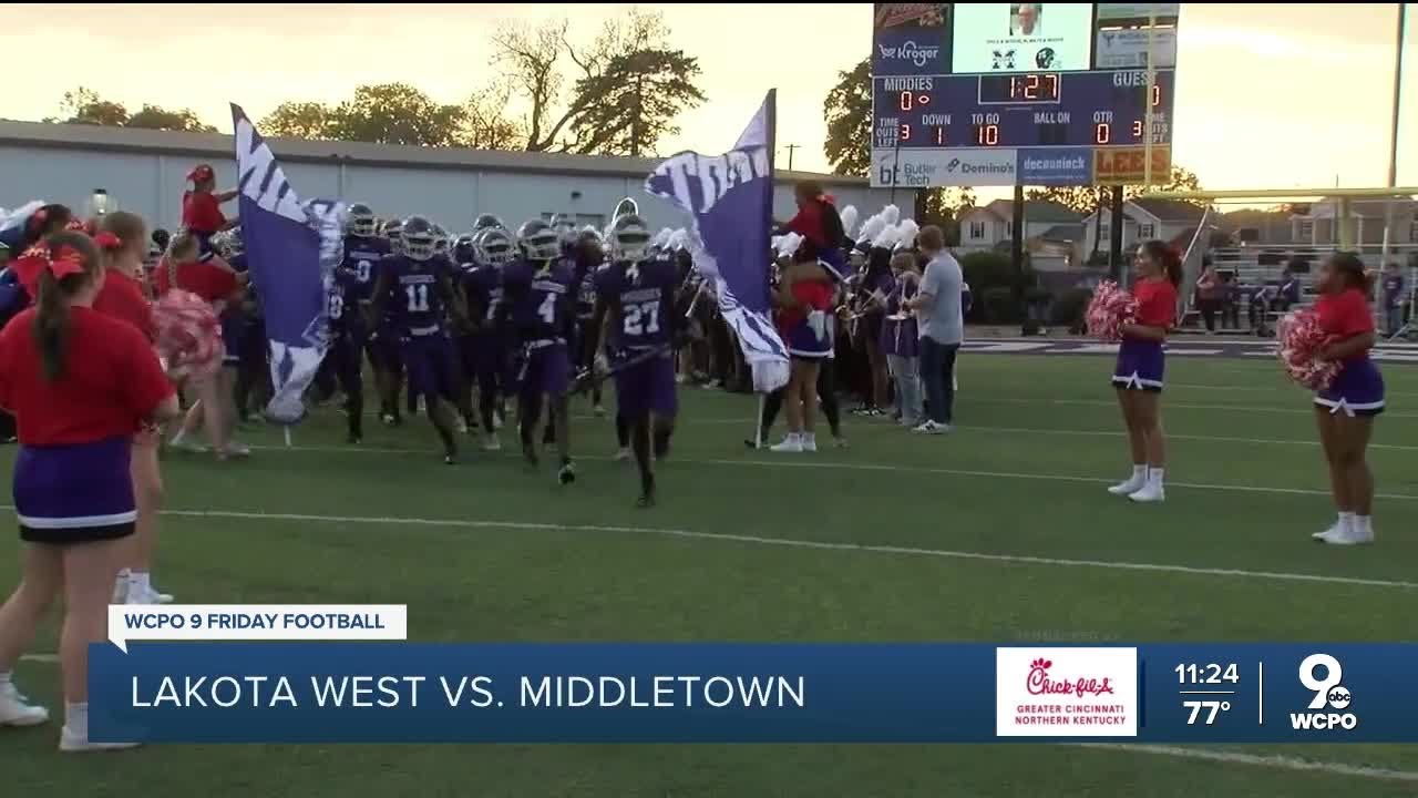Lakota West gives Middletown their first loss - YouTube