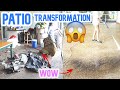 HUGE PATIO TRANSFORMATION / CLEANING MOTIVATION / EXTREME / CLEAN WITH ME / DECLUTTER AND ORGANIZE