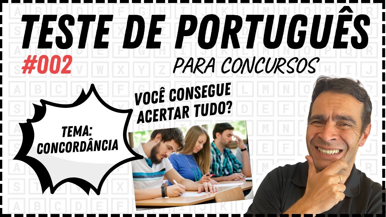 Teste de Português (Tema: Concordância)