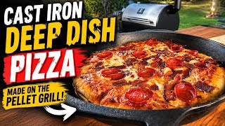 Deep Dish Pizza on the ZGrills… And It Was Incredible!