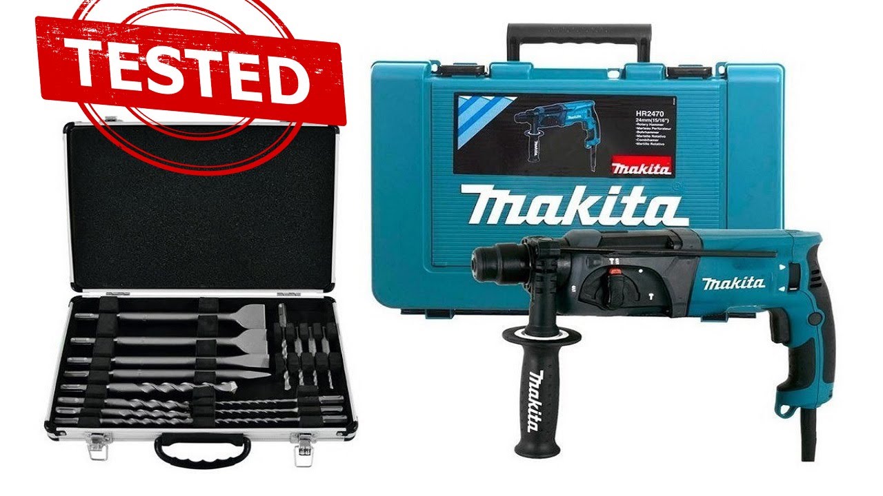 Makita 780 W Unboxing-Drilling and demolition test - YouTube