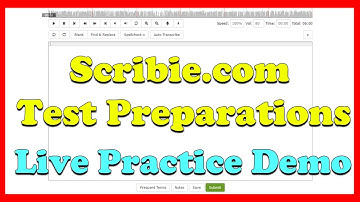 Live Practice Demo | How To Do Preparations For a Transcription Test | Scribie