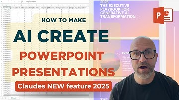 How to Make AI Create PowerPoint Presentations (Claude