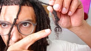 How To Lock Dreadlock Ends