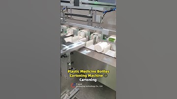 Plastic Medicine Bottles Box Packing Machine ③ Cartoning