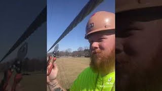 Linesman Plays with Pliers || ViralHog