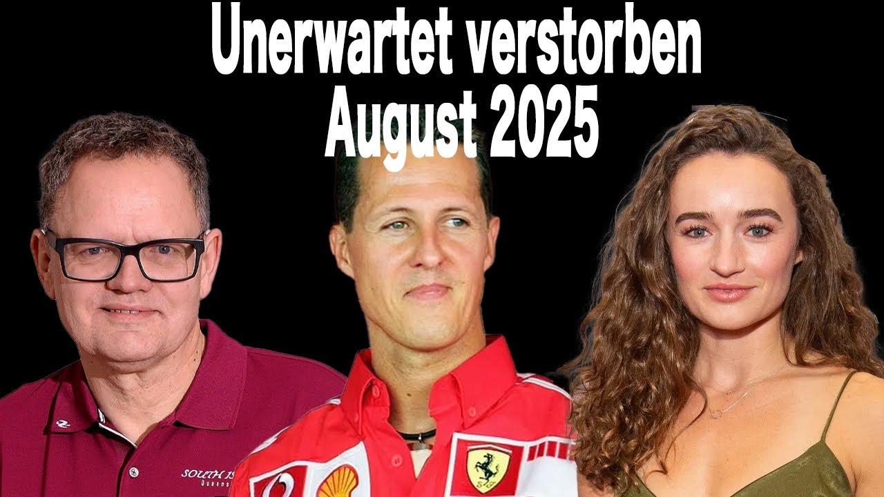 Beerdigung der berühmten Persönlichkeiten, die im August verstorben sind!