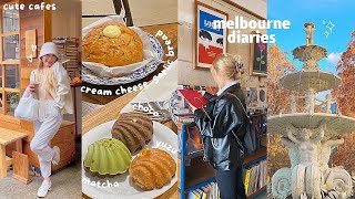 melbourne diaries 🍂 cafe hopping, autumn vibes, lune croissanterie, exploring fitzroy!