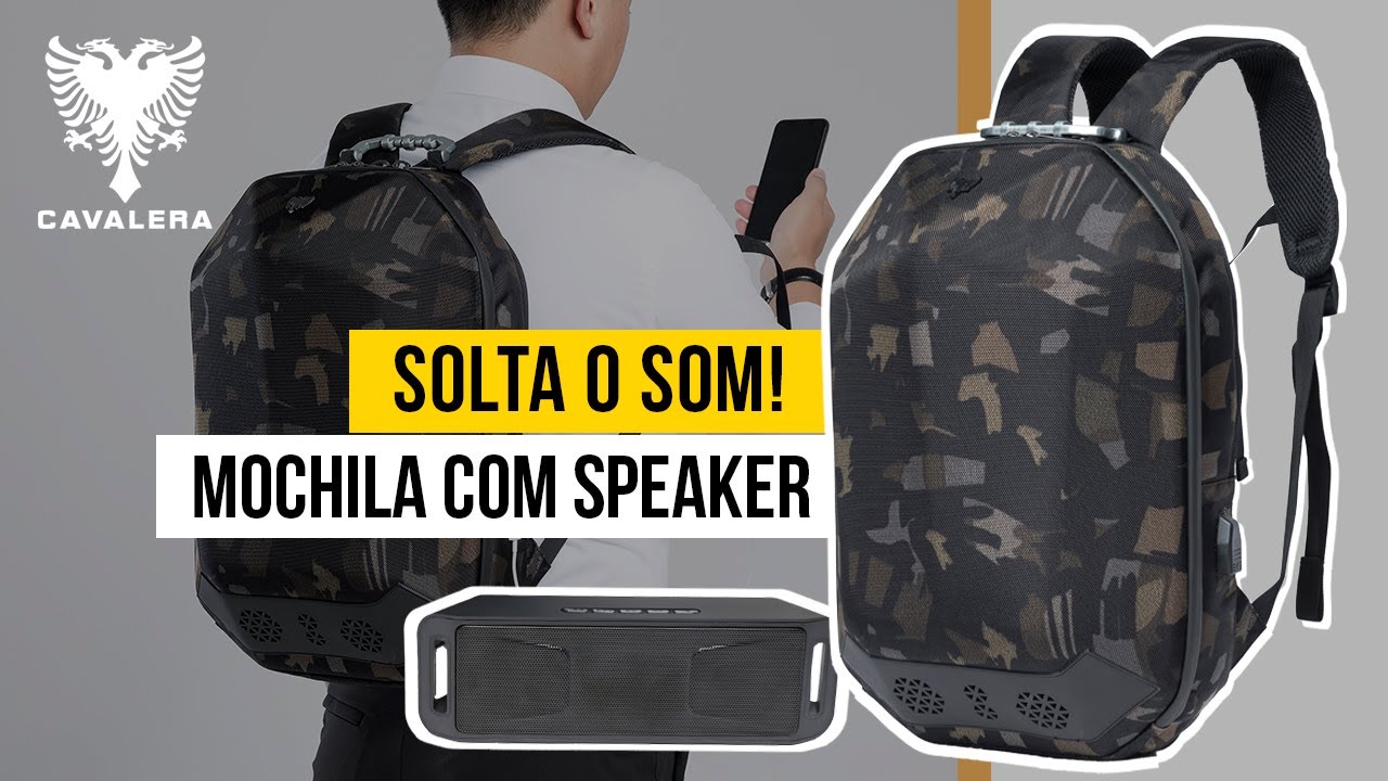 Mochila Masculina Cavalera Bolsa Notebook Reforçada