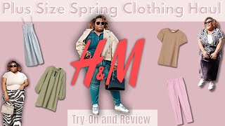 Plus Size H&M Spring TryOn Haul and Review 2024 {ArleesiaRheenay}