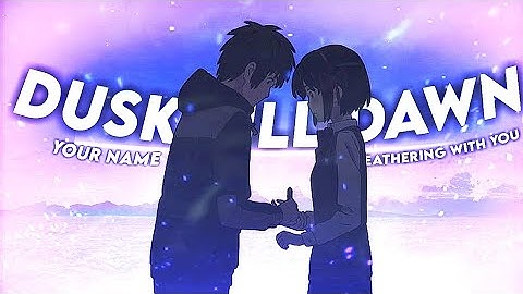 Dusk Till Dawn - Alight motion [3.9.0] 3D Typography [ Amv/edit ] ! (Free Preset??)100k edit