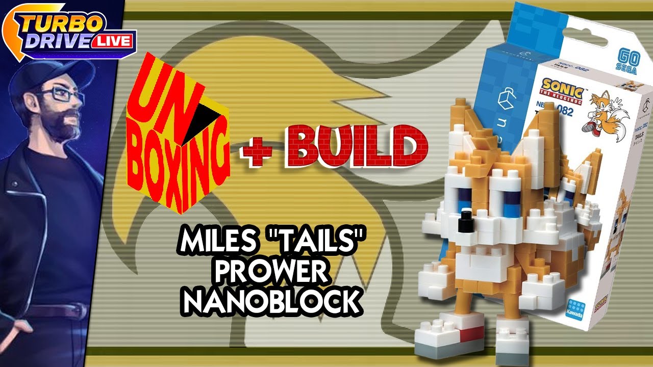 Nanoblock - Miles 'Tails' Prower | Let's Build