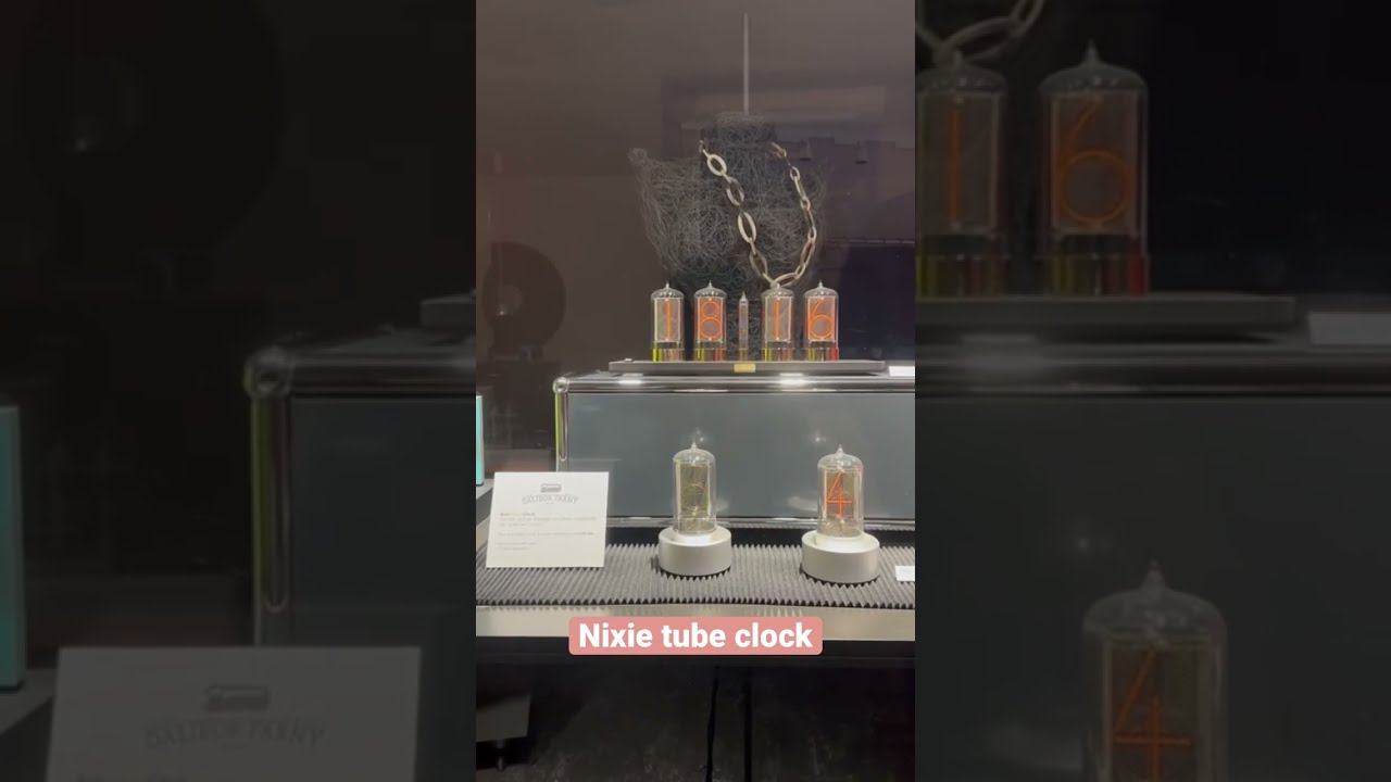 Nixie Tube Clock Switzerland Nixieclock Ytshorts