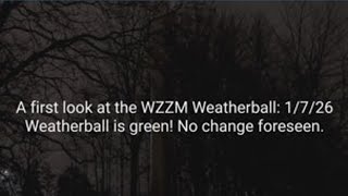 A first look at the WZZM Weatherball: 1/7/26