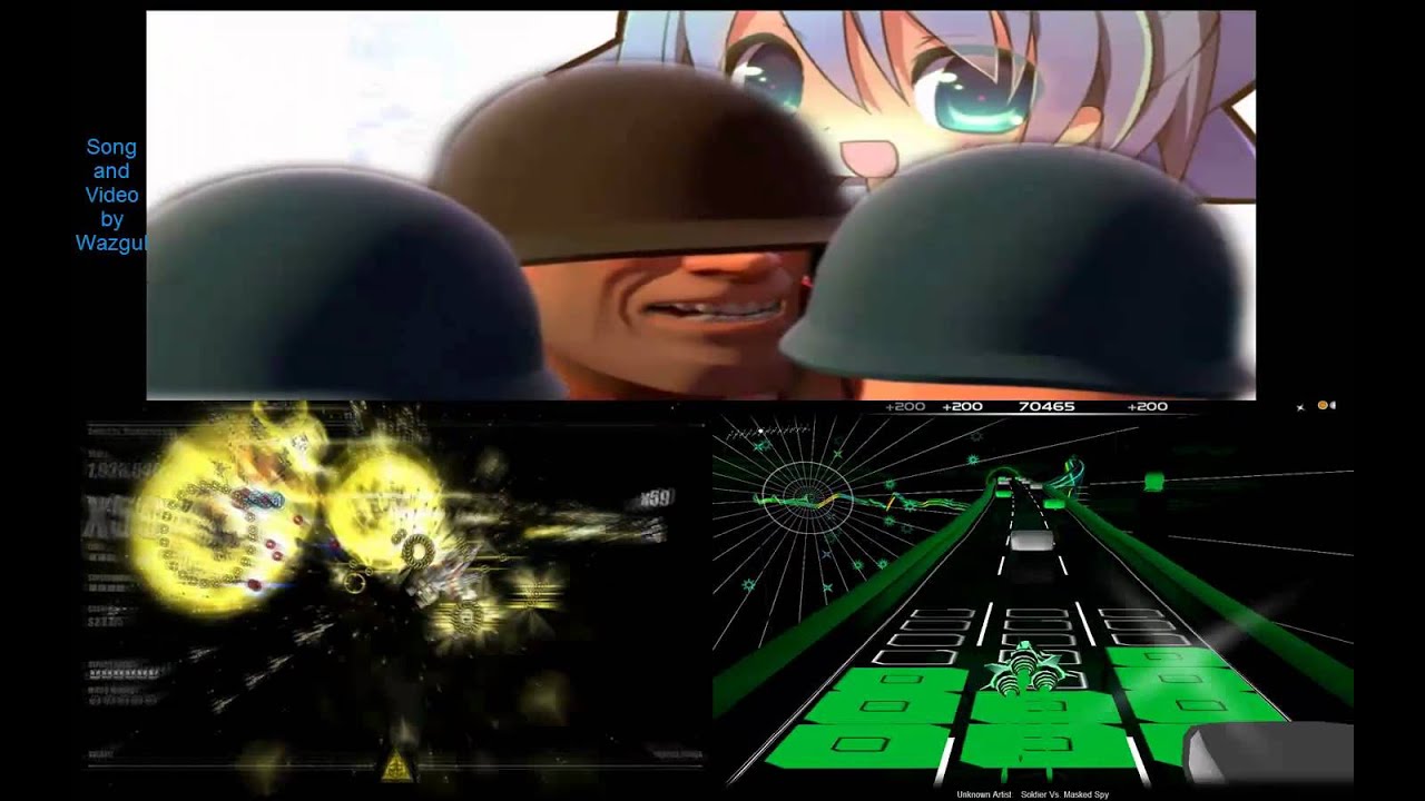 Soldier Vs. Masked Spy [Beat Hazard + Audiosurf]