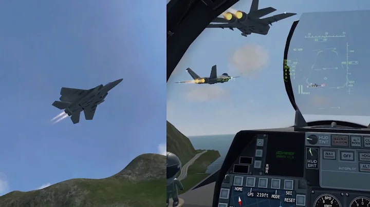 VTOL VR - Custom Mission - Thunder Angels - The Big Show Test- Formation Flying Crash...