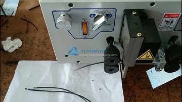 Twin Flat Cable Cutting & Partial Stripping Machine, Parallel 2-pin Cable Cutting Peeling Machine