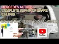 How to Repair Brake Caliper & Brake Booster How It Works MERCEDES ACTROS