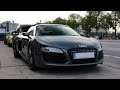 Ride audi r8 v8 w capristo exhaust  brutal sounds