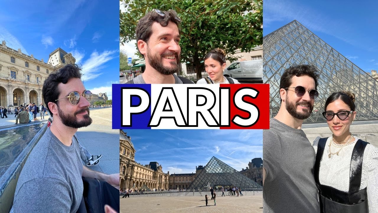 VLOG em PARIS | LOUVRE, NOTRE DAME, pelas ruas...