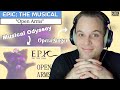 Adorable and terrifying pro singer reaction  analysis  open arms from epic the musical