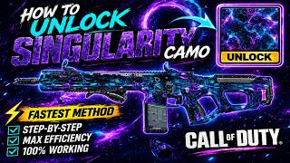 HOW TO UNLOCK SINGULARITY CAMO FAST IN BLACK OPS 7! ✨ Full Mastery Camo Guide