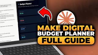 How To Make Digital Budget Planner Using Claude AI (FAST &amp; EASY) | 100% WORKS | NO Yapping!