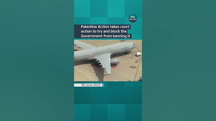 Palestine Action takes court action to try and block the Government from banning it | ITV News