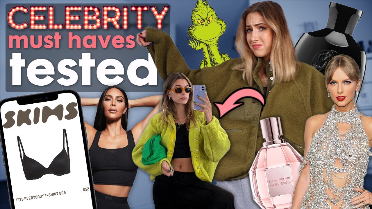 I Bought CELEBRITY BRANDS & FAVORITES (is ANYTHING worth buying?!)