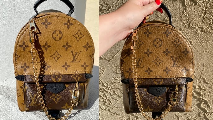 What's in my Bag! .. Louis Vuitton Palm Spring Mini Backpack Dupe