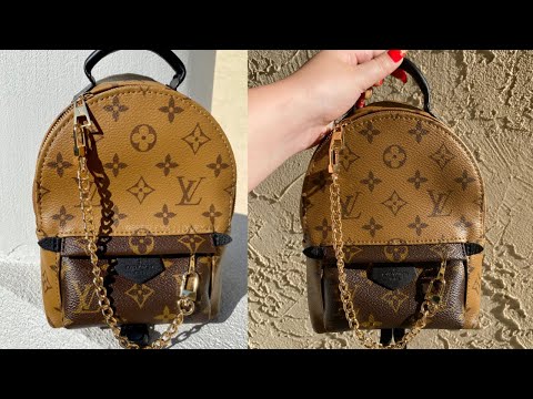 LOUIS VUITTON Reverse Monogram Palm Springs Backpack Mini 1209920