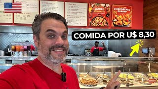 Comida boa, rápida e barata em Orlando! Vale a pena o Panda Express?