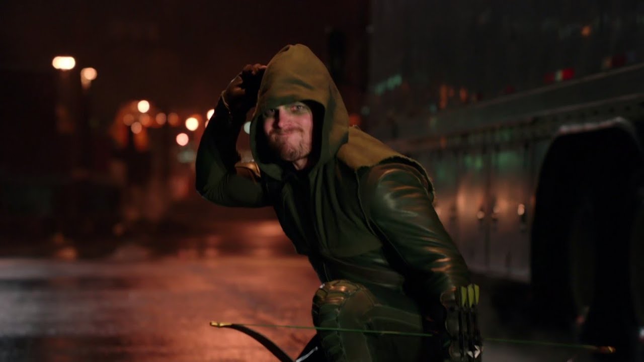 The Hood Vs Armored Truck Robbers || Arrow 1x11 Blu-ray 1080p