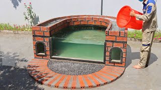 How to build a large Fish Tank, especially suitable for outdoor