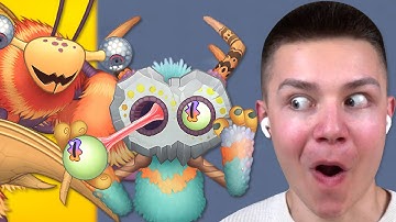 BUZZINGA and KNURV - FINAL Mythicals on Fire Haven & Mythical Island (My Singing Monsters)