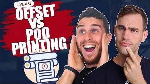 Offset Printing Vs. Print On Demand for Indie Authors