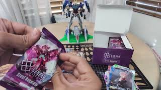 Gundam Card Game Gd03  Steel Requiem Box Rip 