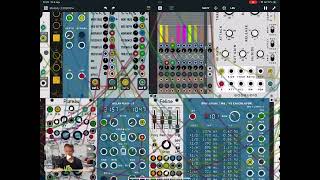 Soothing droney but not without dissonance / glitch / Mirack on ipad