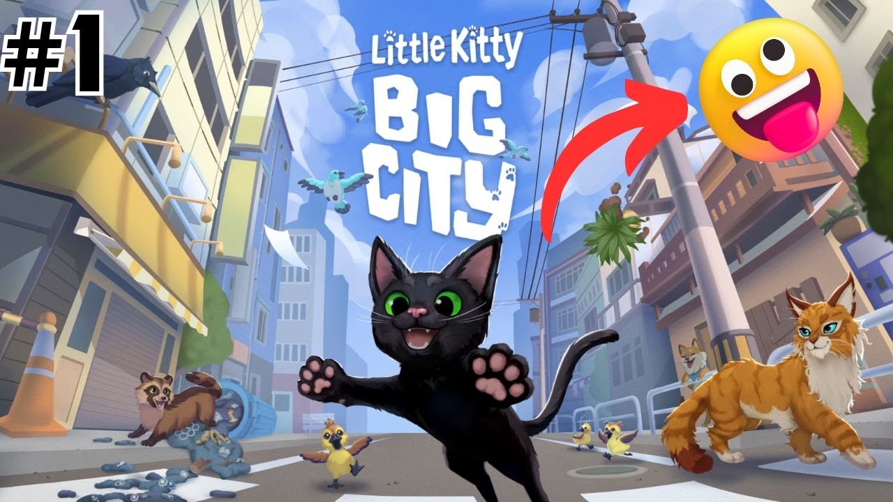 This LITTLE KITTY is lost in a BIG CITY | LITTLE KITTY BIG CITY GAMEPLAY #1
