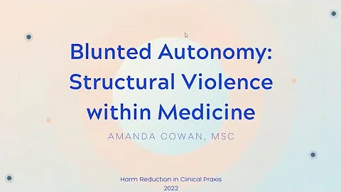 Amanda Cowan || The 2nd Annual Harm Reduction in C...