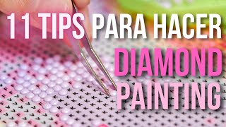 Diamond Painting: 11 Tips Imprescindibles para Lograr Resultados Asombrosos #diamondpainting