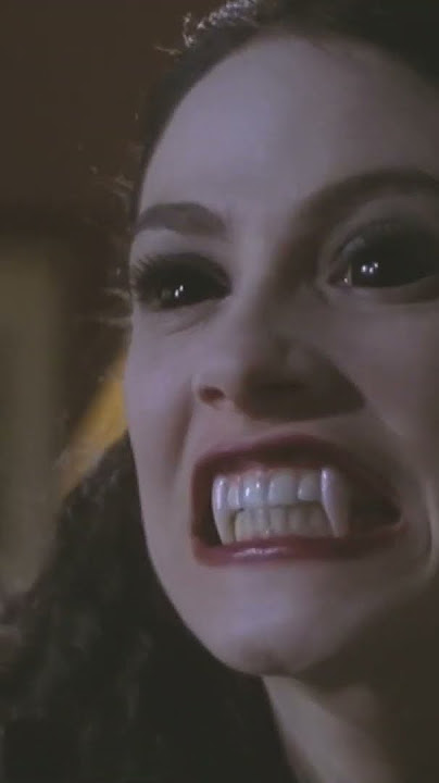 A drug turns a female vampire Feral