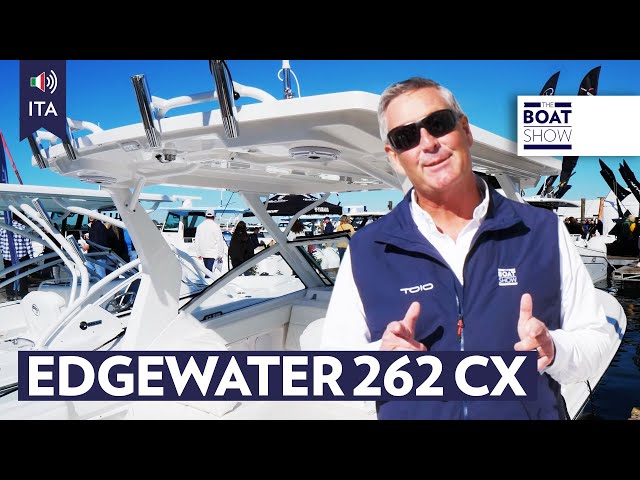 EDGEWATER 262 CX seen at St. Petersburg Boat Show 2024 - The Boat Show